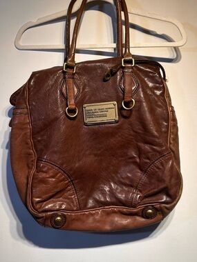 Marc By Marc Jacobs Brown Leather Tote
